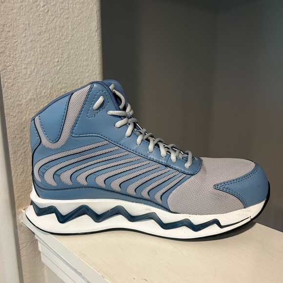 Reebok Womens Zig Elusion Heritage Blue Work Steel Toe ASTM Boots 8 M - Picture 4 of 9